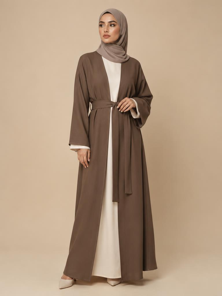 Open Front Abayas